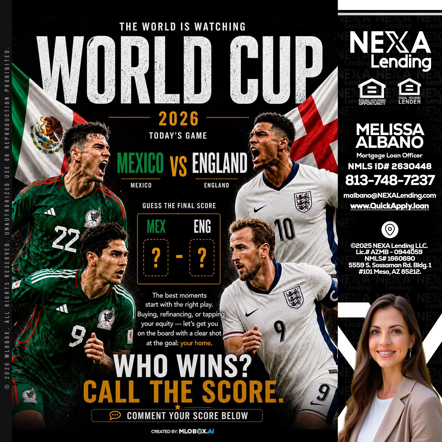 WHO'S WIN - Melissa Albano -Mortgage Loan Officer